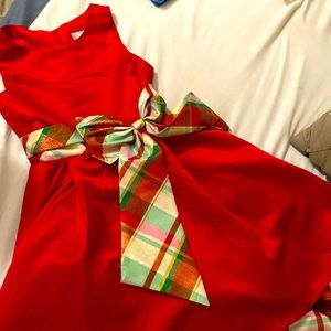 Sleeveless Girls holiday dress